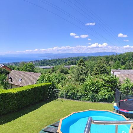 Beau Studio Avec Terrasse Et Vue Exclusivement Pour Non Fumeurs Belmont-sur-Lausanne Екстер'єр фото